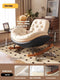 Chaise à bascule vintage scandinave noir