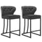 Chaise bistrot gris