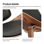 Chaise de salon bois massif - Vignette | StyleVintage™ 