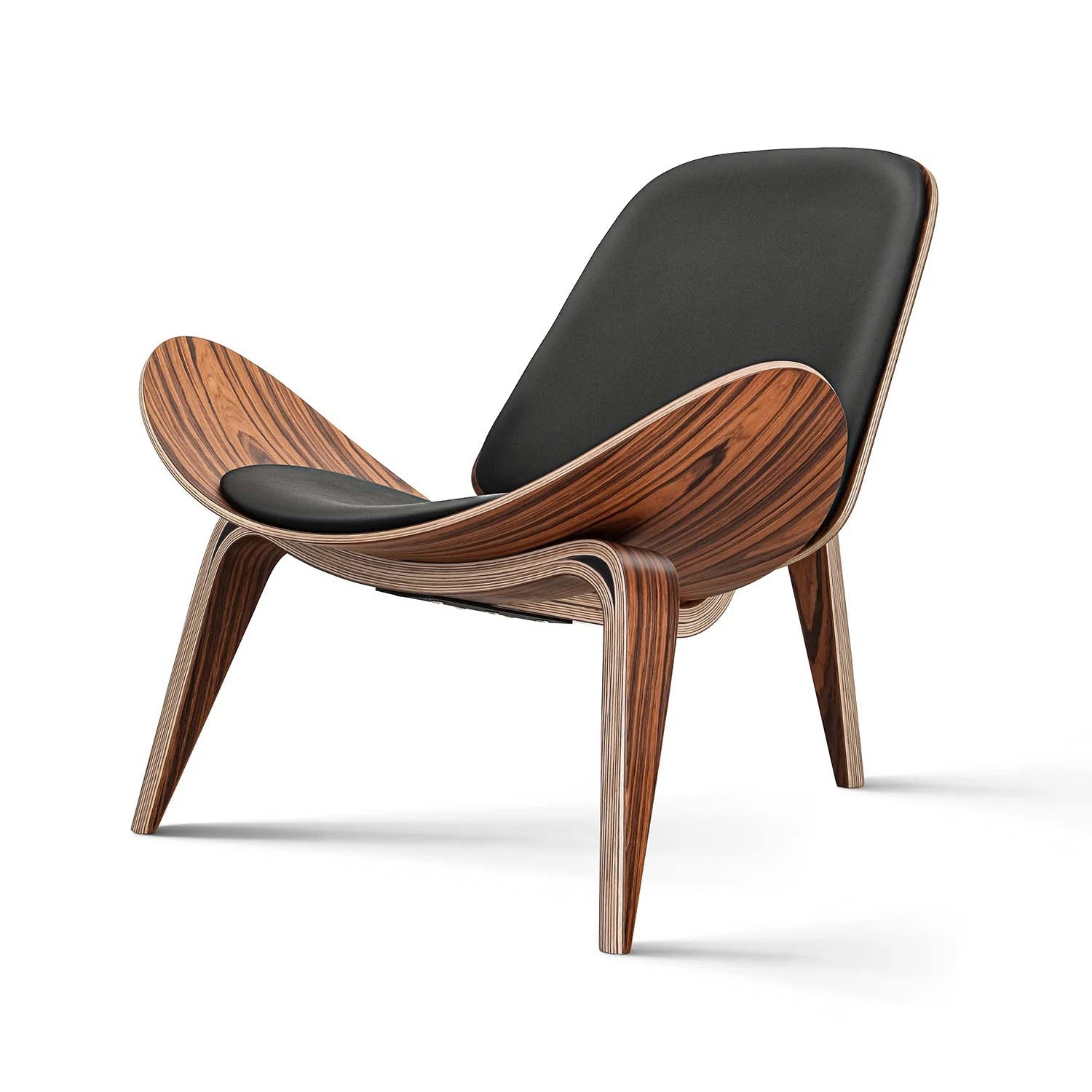 Chaise_de_salon_bois_massif fond blanc