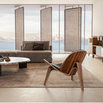 Chaise de salon bois massif - Vignette | StyleVintage™ 