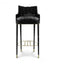 Chaise haute vintage noir