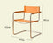 Chaise industriel salon vintage beige