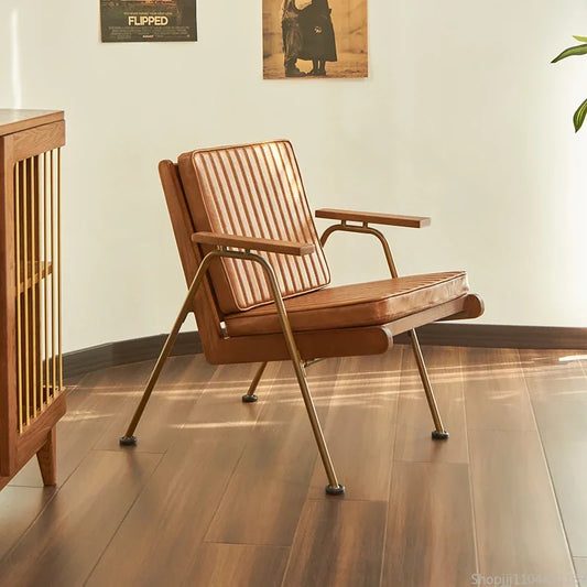 Chaise industriel vintage américain