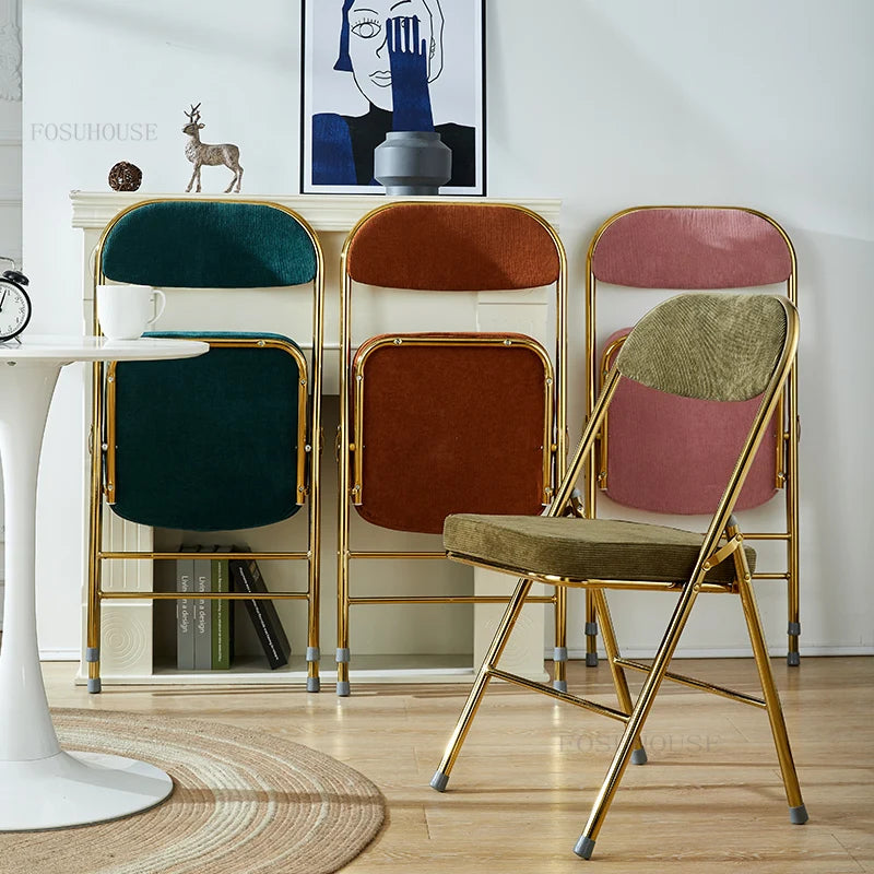 Chaise pliante vintage titanium