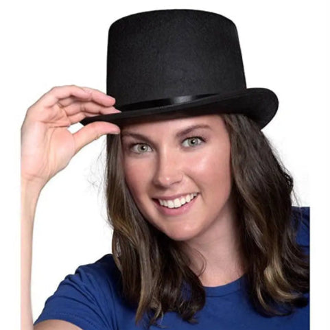 Chapeau feutre vintage femme