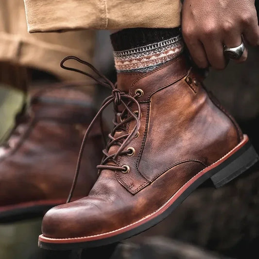 Chaussure moto vintage