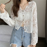 Chemise en dentelle vintage - Vignette | StyleVintage™ 