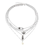 Collier vintage ange et démon - Vignette | StyleVintage™ 