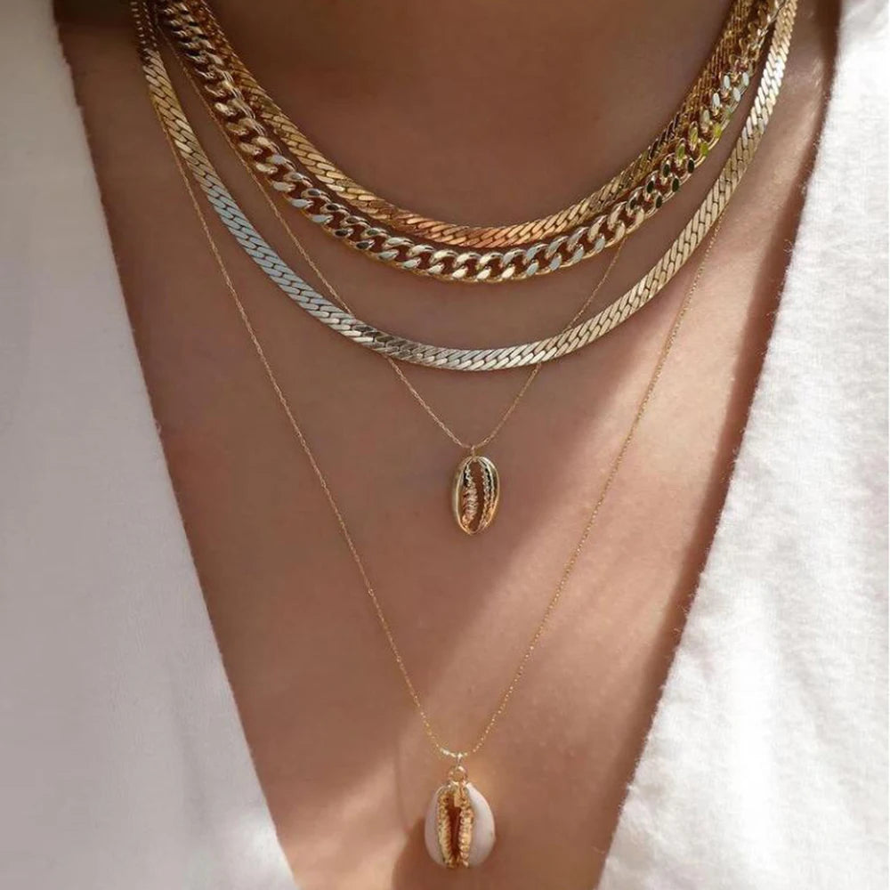 Collier vintage café