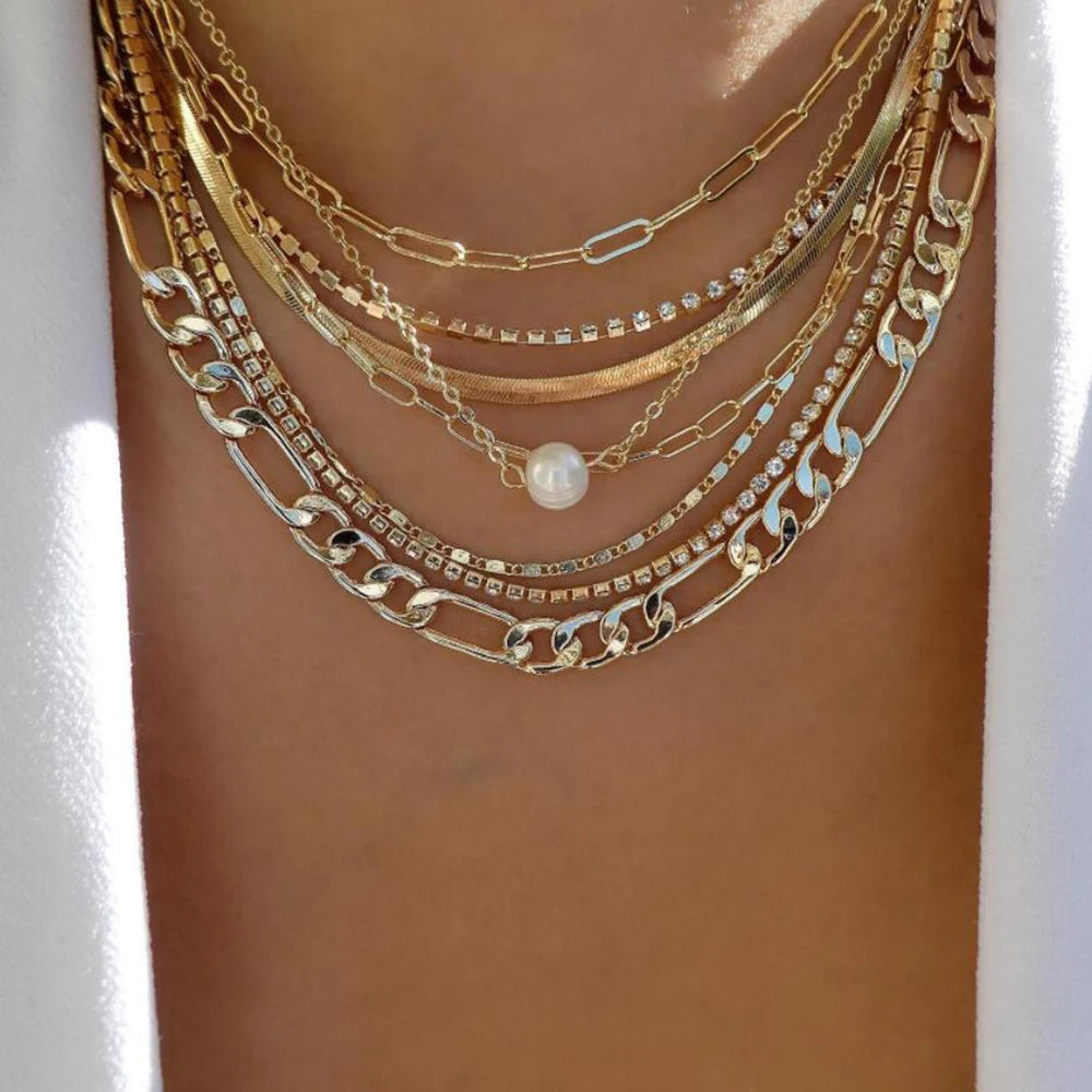 Collier vintage perle