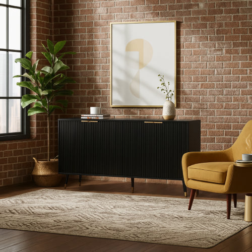 Commode année 70  plante 