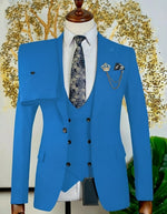 Costume 3 pièces marron vintage - Vignette | StyleVintage™ 