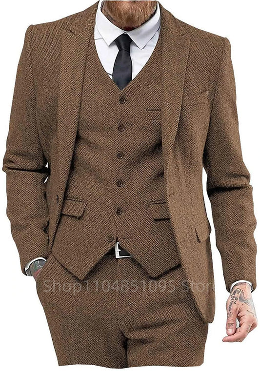 Costume homme hiver vintage