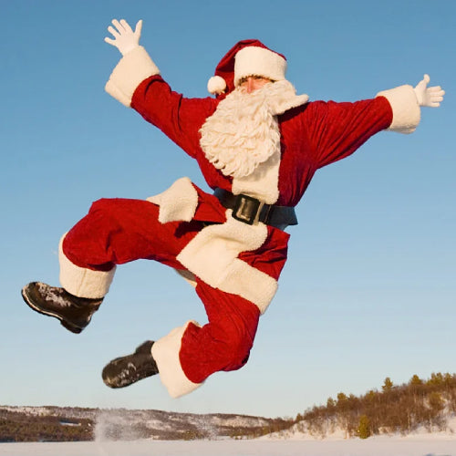 Costume père noël vintage barbe 