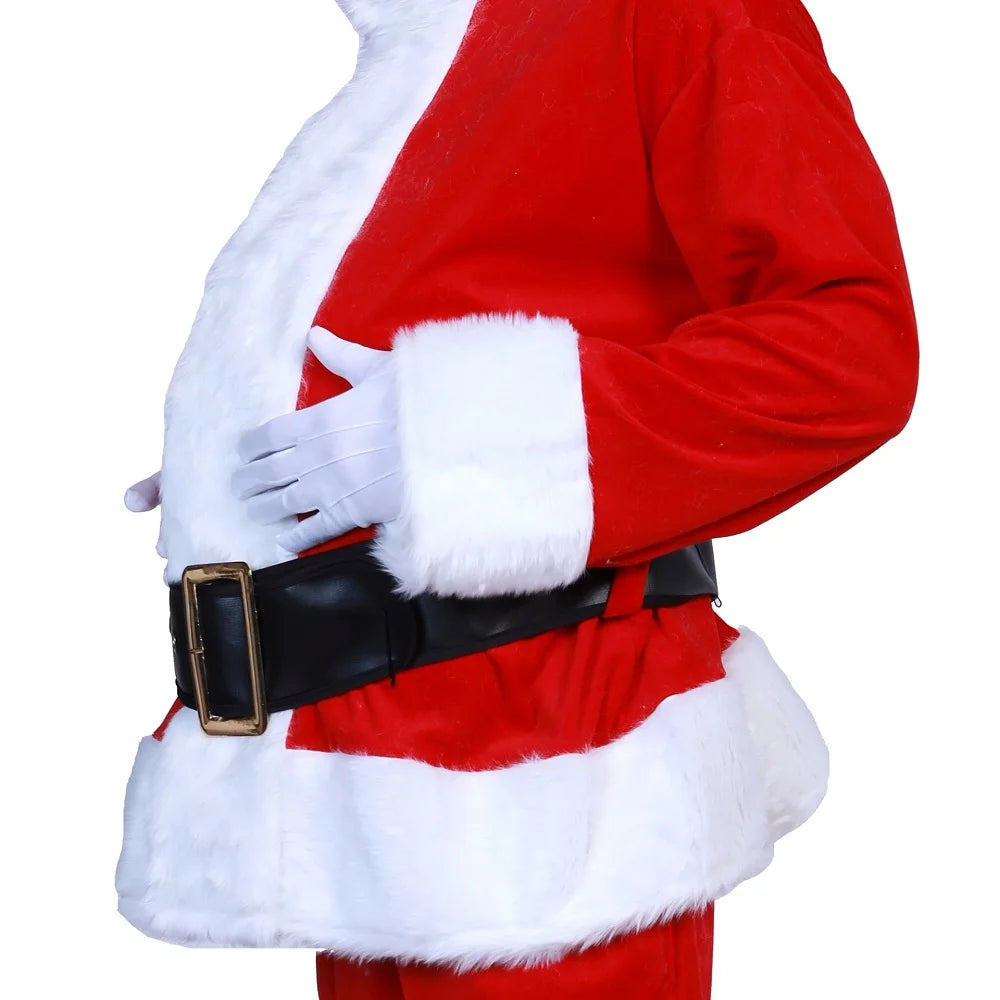 Costume père noël vintage peluche 