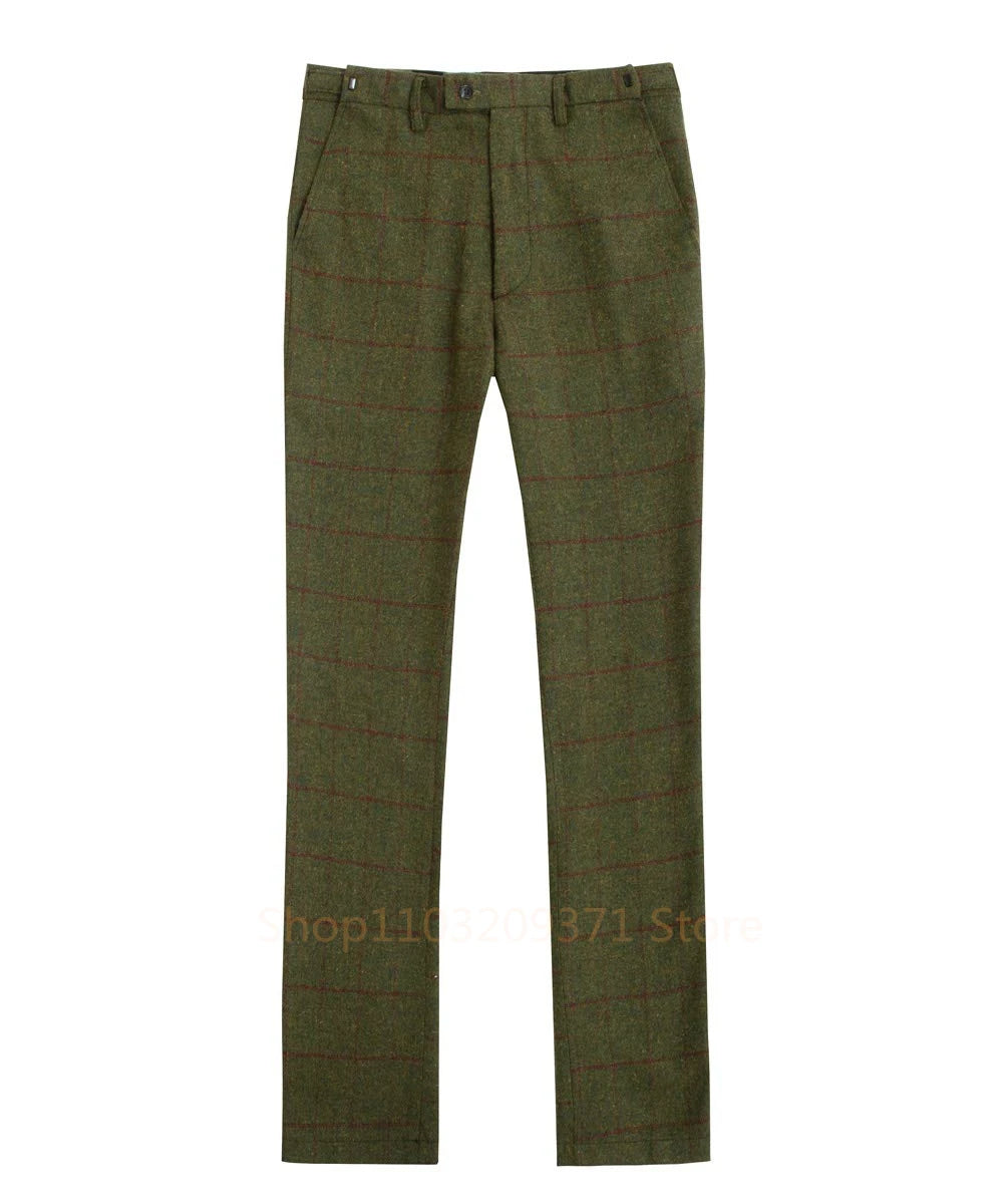 Costume vert vintage pantalon 