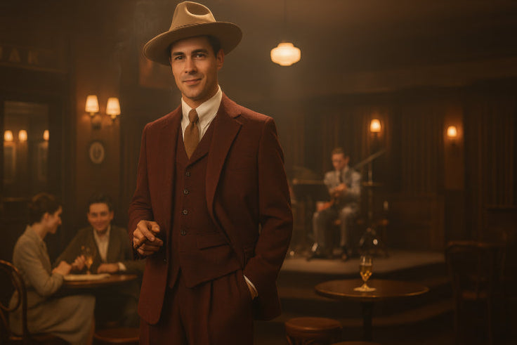 Costumes d'affaire vintage  nuit 