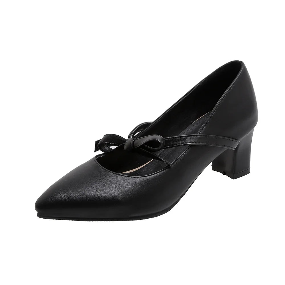 Escarpins vintage femme noir