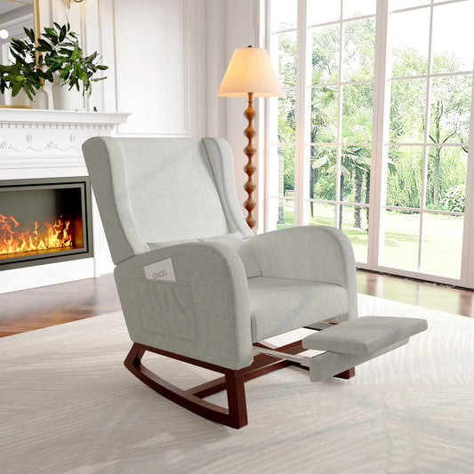 Fauteuil à bascule vintage