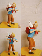 Figurine Tintin vintage fait main - Vignette | StyleVintage™ 