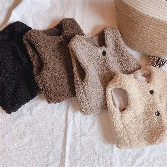 Gilet sans manche vintage couleurs