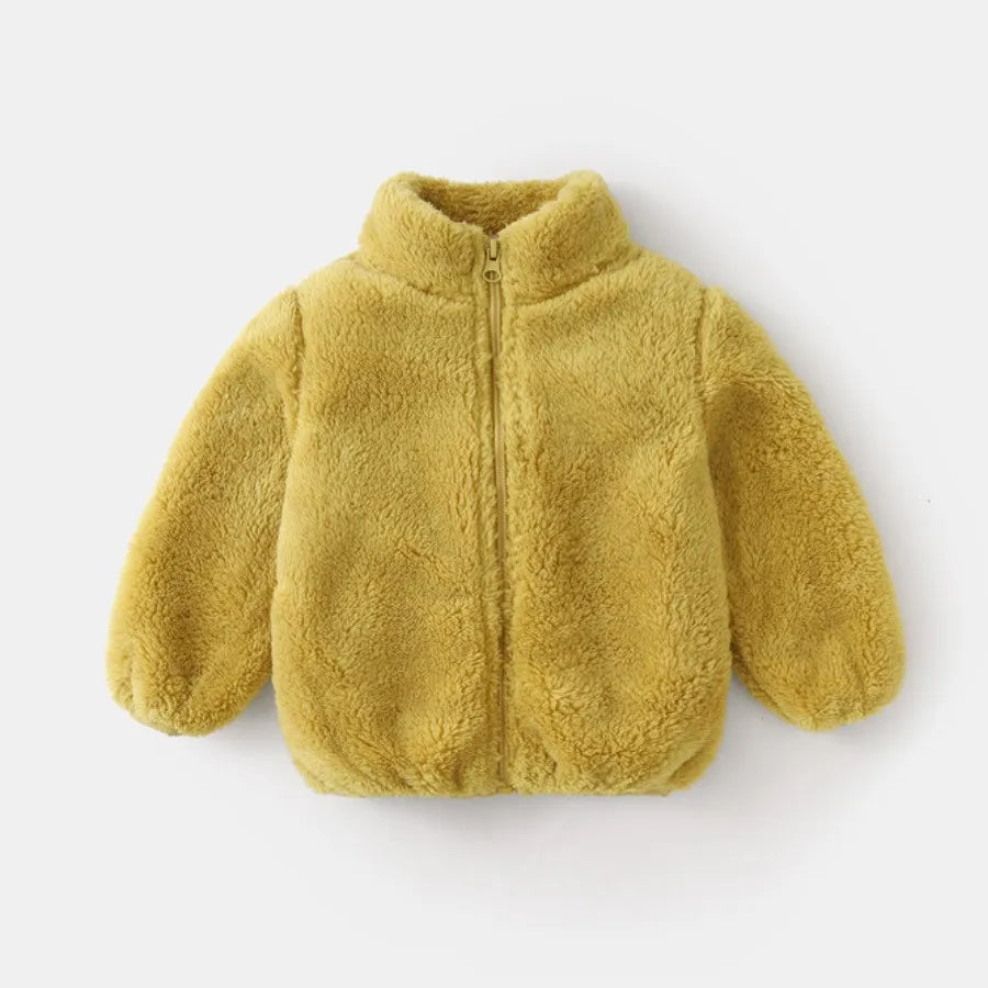 Gilet vintage automne/hiver jaune