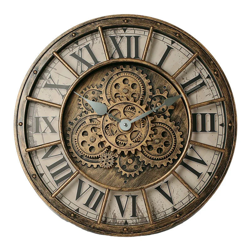 Horloge industrielle vintage