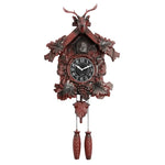 Horloge suspendue tête de cerf vintage - Vignette | StyleVintage™ 
