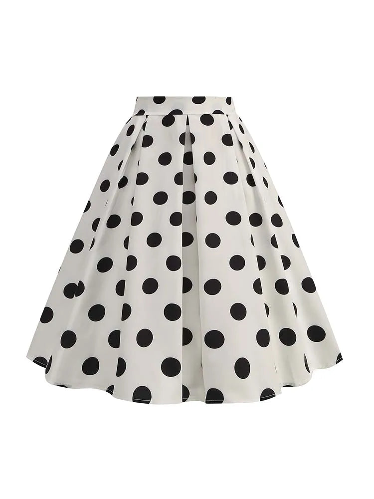 Jupe américaine vintage blanc