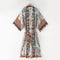 Kimono vintage japon fond blanc