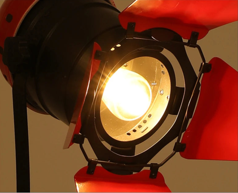 Lampadaire industrielle vintage