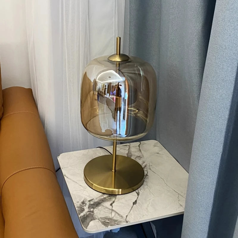 Lampe art vintage table