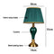Lampe céramique vintage taille