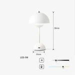 Lampe de table champignon vintage - Vignette | StyleVintage™ 