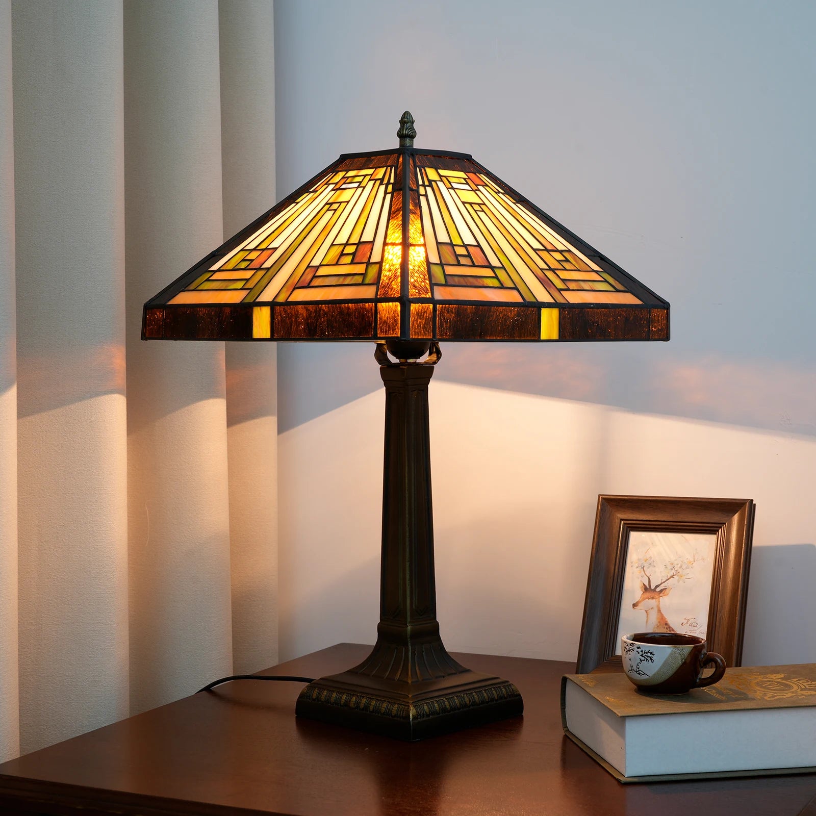 Lampe de table rétro