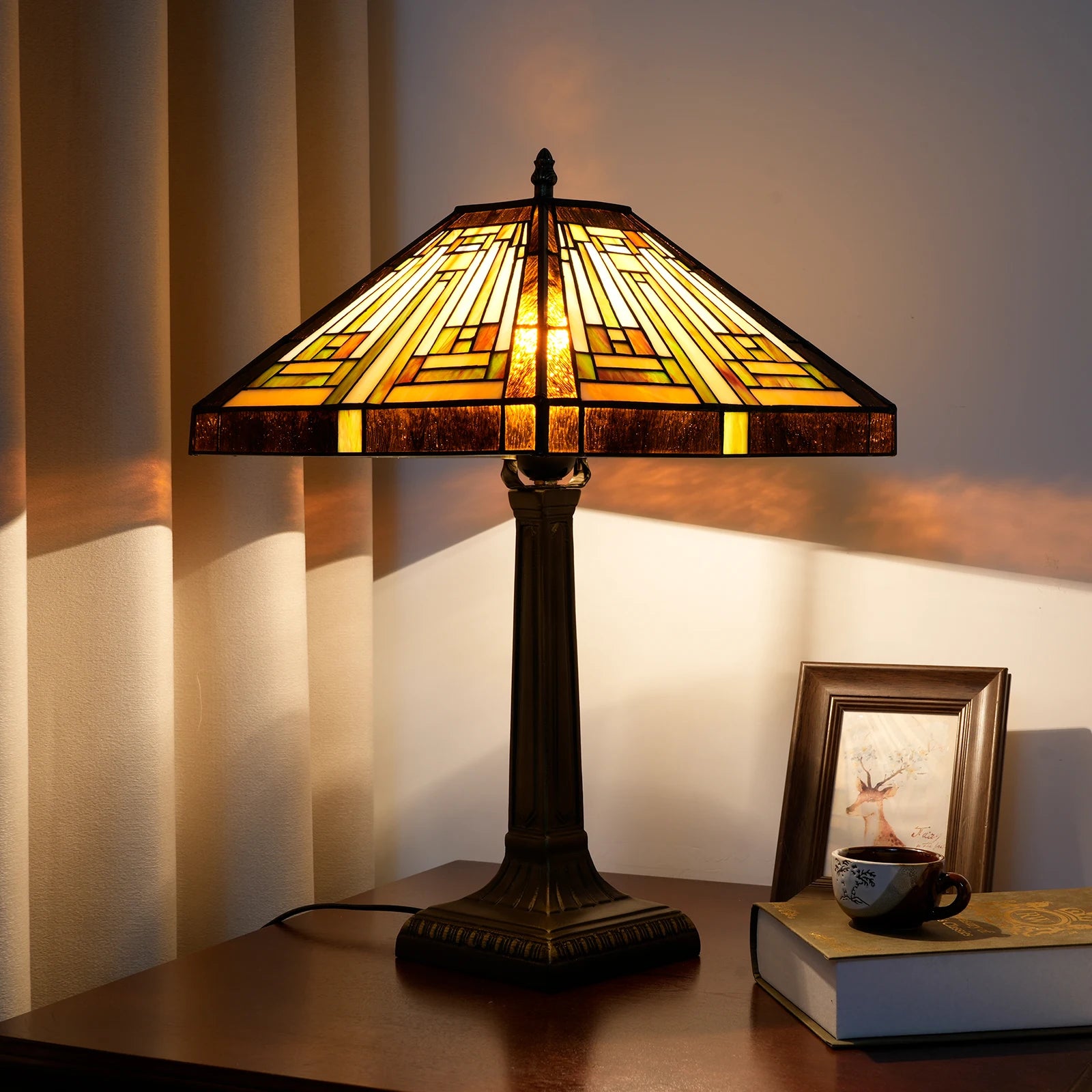 Lampe de table rétro lumière 