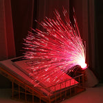 Lampe fibre optique vintage - Vignette | StyleVintage™ 