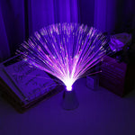 Lampe fibre optique vintage - Vignette | StyleVintage™ 