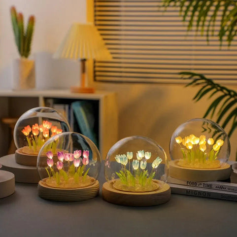 Lampe tulipe vintage 4