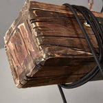 Lampes plafonnier rétro bois - Vignette | StyleVintage™ 