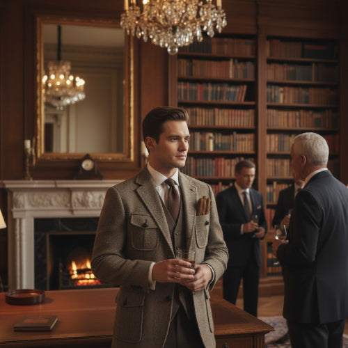  Long blazer homme vintage costume 