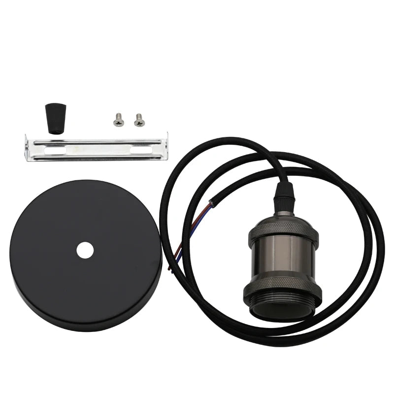 Luminaire industriel vintage noir