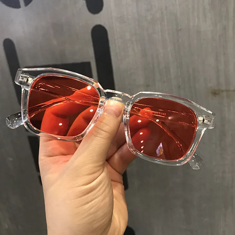 Lunette de soleil vintage transparent