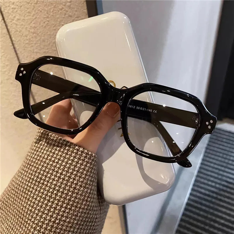 Lunette de vue homme vintage noir