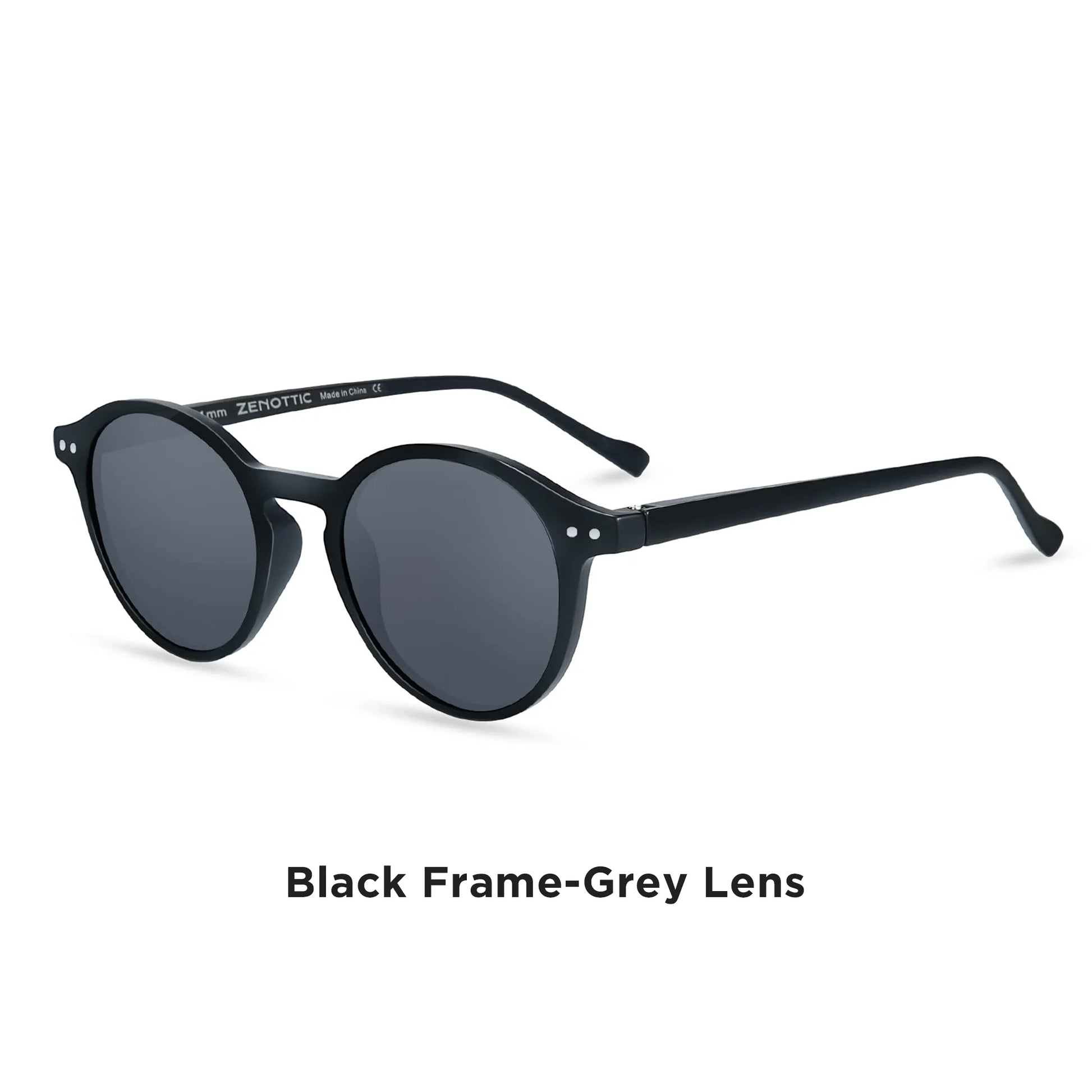 Lunettes de soleil rétro noir