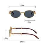 Lunettes design bois vintage - Vignette | StyleVintage™ 