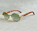 Lunettes design bois vintage - Vignette | StyleVintage™ 