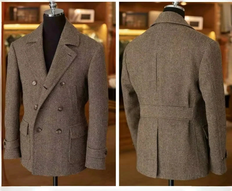 Manteau British vintage beige 