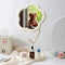 Miroir art déco vintage blanc